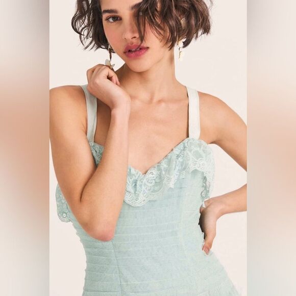 LOVESHACKFANCY Sharelle Gown   - Picture 7 of 14